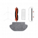 Xiaomi Mijia Sweeping and mopping robot 3C accessories single main brush cover 41773