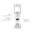 Lenovo Xiaoxin Accessories/Special filter element for pet intelligent feeding and water purification all-in-one machine 888053535