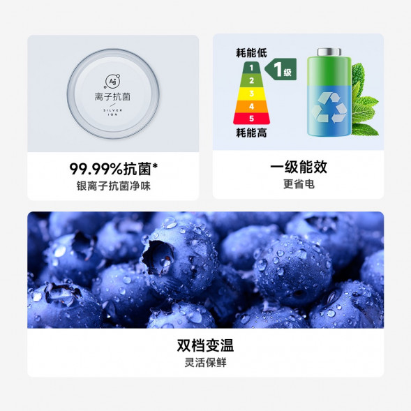 Xiaomi Mijia Refrigerator Cross Door 430L Moyuyan 44451