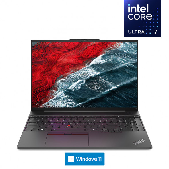 Lenovo ThinkPad E16 AI 2024 Intel Core Ultra 7 Classic Business Laptop TT-2024096