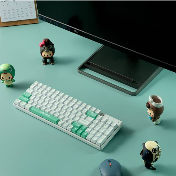 Lenovo Mechanical keyboard/bean blue 888052636