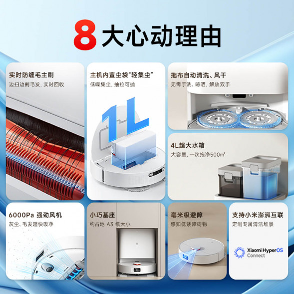 Xiaomi Mijia Sweeping and mopping robot H40 59064