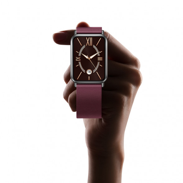 Xiaomi Quick Release Kona Leather Magnetic Wristband Khaki Brown 60220