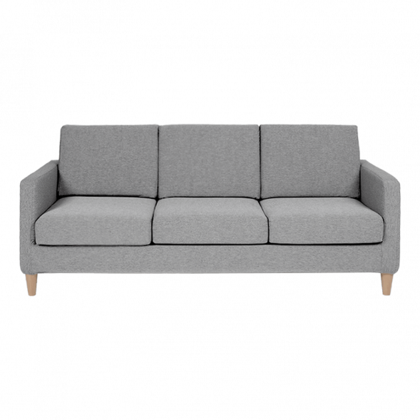 Xiaomi 8H Independent pocket spring fabric sofa light gray 3 persons 16666