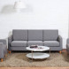 Xiaomi 8H Independent pocket spring fabric sofa light gray 3 persons 16666