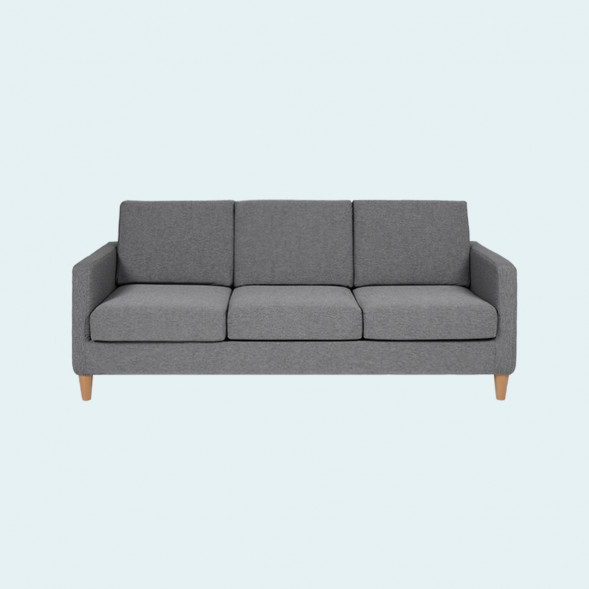 Xiaomi 8H Independent pocket spring fabric sofa dark gray 3 persons 16667