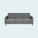 Xiaomi 8H Independent pocket spring fabric sofa dark gray 3 persons 16667