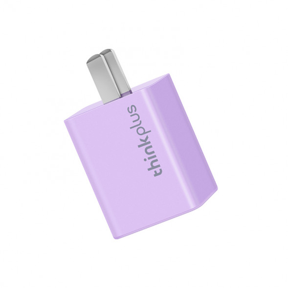 Lenovo Thinkplus lipstick power supply GaN Nano 65W Prune Purple 4X21H28171