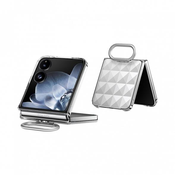 Xiaomi MIX Flip ring-type changeable protective case, transparent color 59327