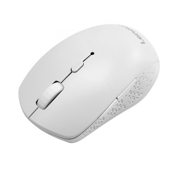 Lenovo Howard bluetooth wireless dual-mode mouse rational white 888022429