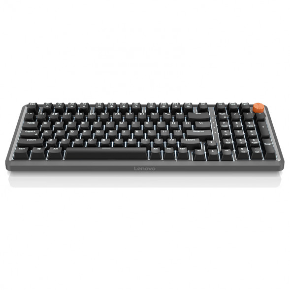 Lenovo MK9 98-key mechanical keyboard blue axis obsidian black QY41R48467