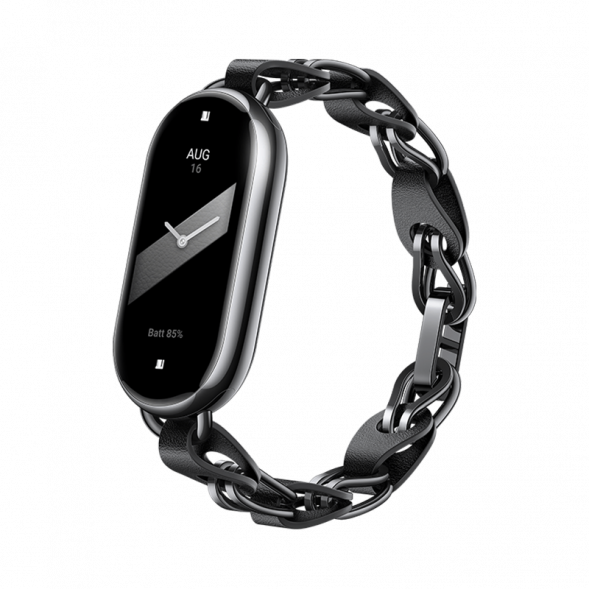 Xiaomi Mi Band 8 Fashion Hollow Bracelet Mysterious Black 47444