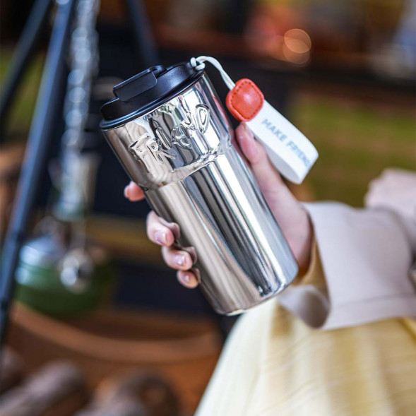 Xiaomi Trendy portable coffee cup silver 54791