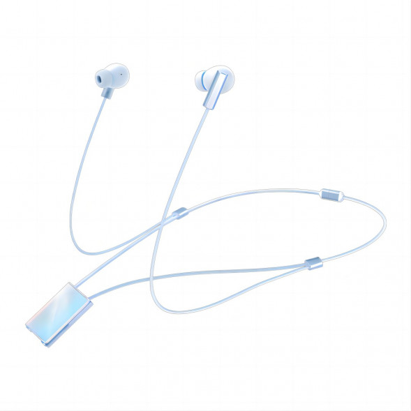 Xiaomi Noise Canceling Bluetooth Headphones Necklace Neon Blue 42680