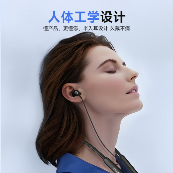 Lenovo Erazer (Wireless Hanger) Bluetooth 5.3+14.2MM composite dynamic coil+semi-in-ear design EQ-Z01 black 65014759