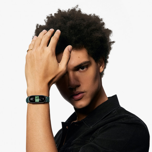 Xiaomi Mi Band 8 Fashion Wristband Goose Velvet Yellow Woven Wristband 47443