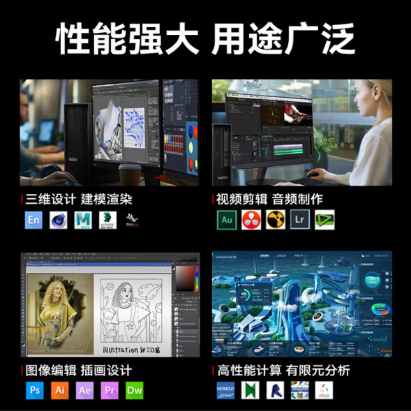 Lenovo ThinkStation K-C2/i5-12500/16G/512G SSD/1THDD/RTX4060-8G/500W ZX24925