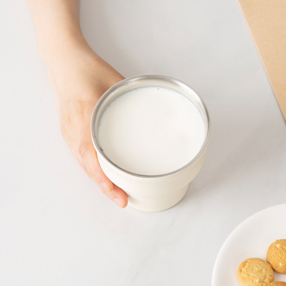 Xiaomi Customized stainless steel cooling cup, light rice white 180ml 35968