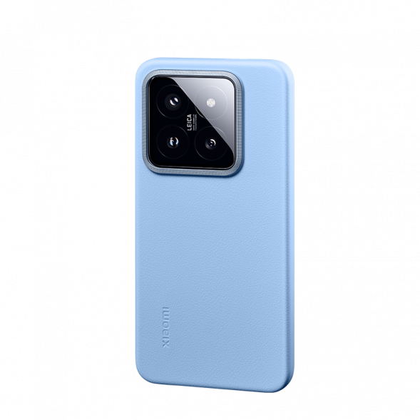 Xiaomi 14 liquid silicone protective case distant mountain blue 53635