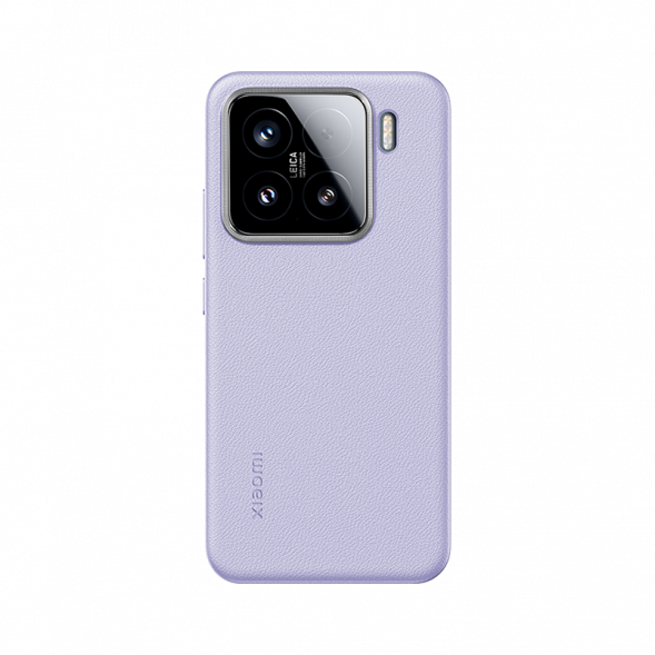 Xiaomi Liquid silicone protective case light purple suitable for 15 62340