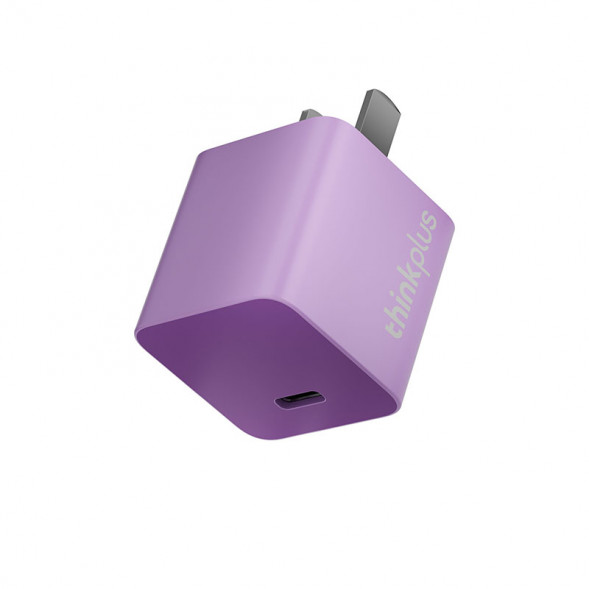 Lenovo Thinkplus lipstick power supply GaN 30W (set) purple 4X21M45363