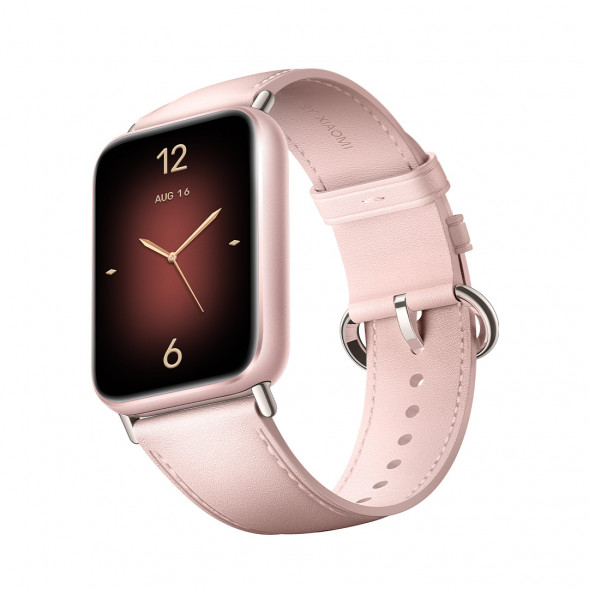 Xiaomi Mi Band 9 Pro Genuine Leather Wristband Soft Mist Pink 60222