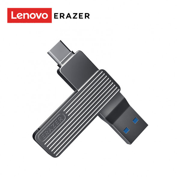 Lenovo Erazer 64G/Dual Interface Flash Drive F500 Gunmetal Color 31120122