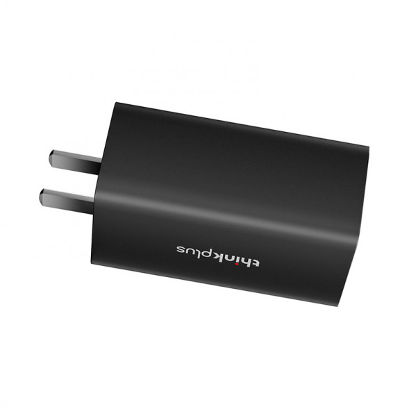 Lenovo Thinkplus three-port GaN charger 65W-black 4X21M84909