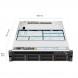 Lenovo ThinkSystem SR588 database virtualization server host 4210R*2/64G/480G+3*4T/R530-8i SR588RC582